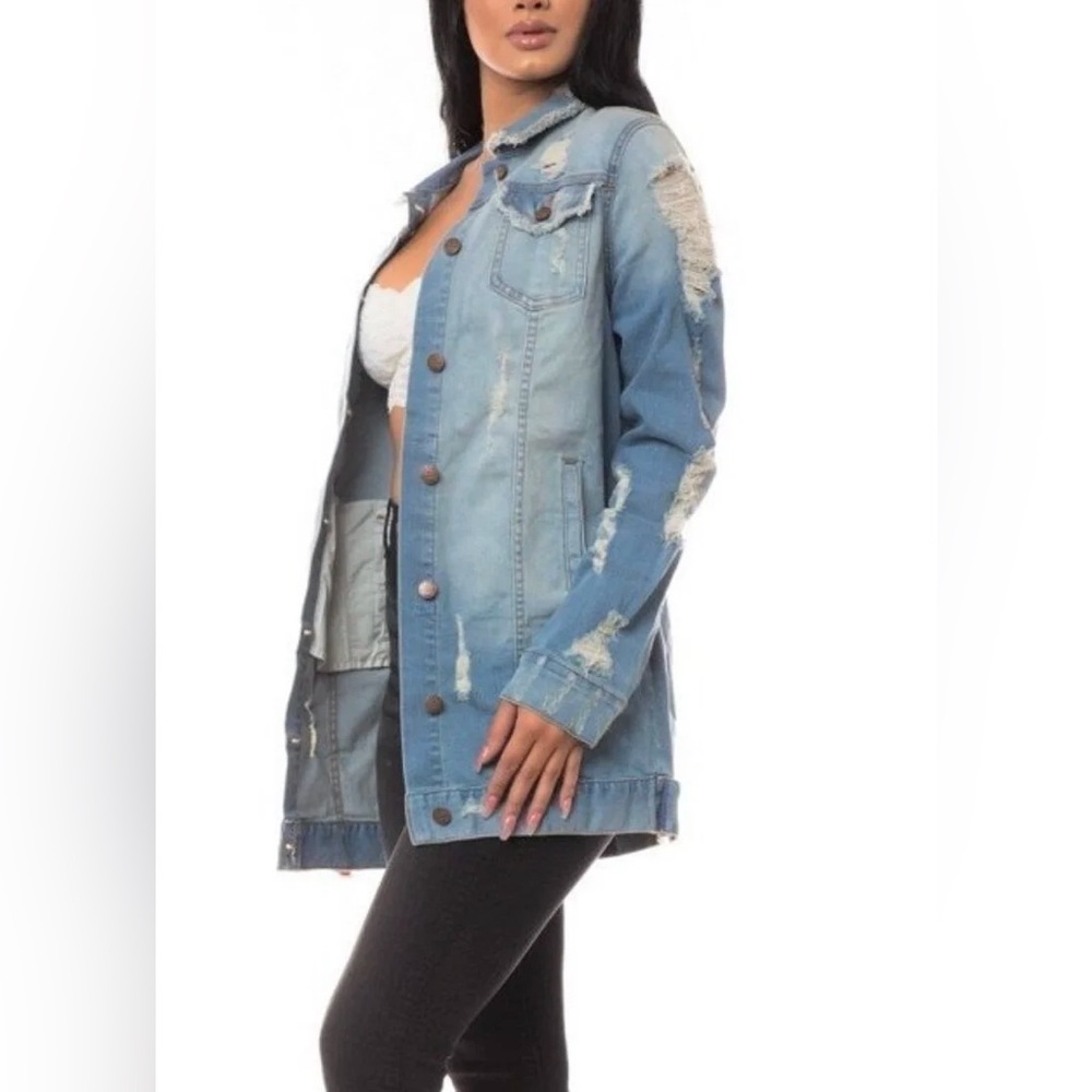 Stylish Blue Denim Jacket for Women
